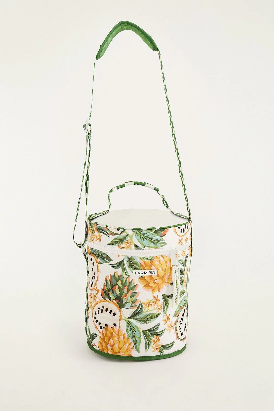 Green Biriba Crossbody Insulated Cooler Bag
