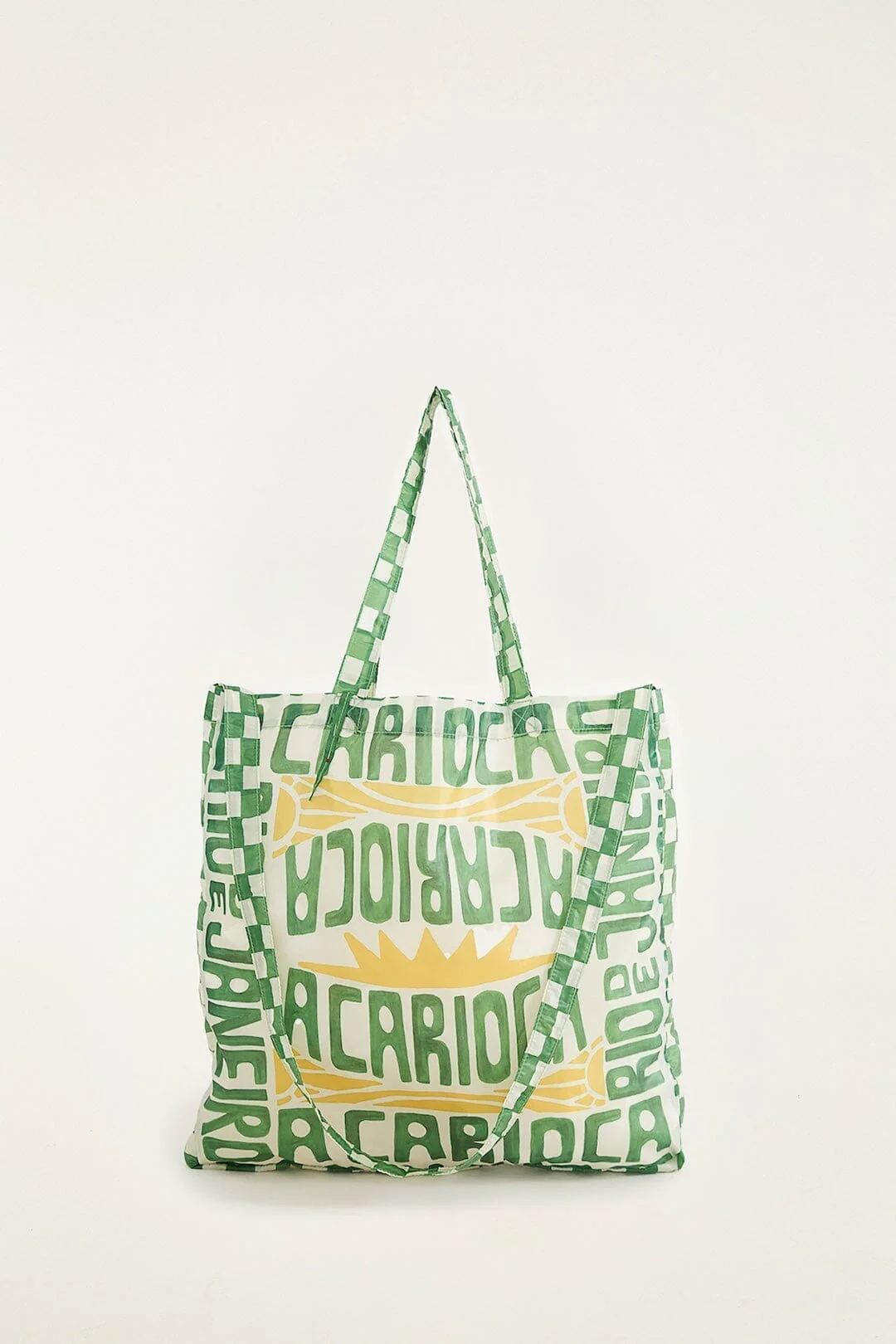 Green Biriba Tote Fruit Bag