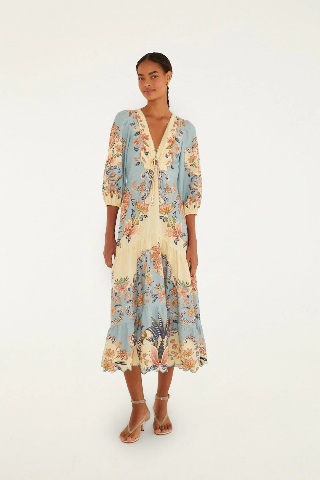 Butter Yellow Boho Beauty Lenzing™ Ecovero™ Euroflax™ Maxi Dress