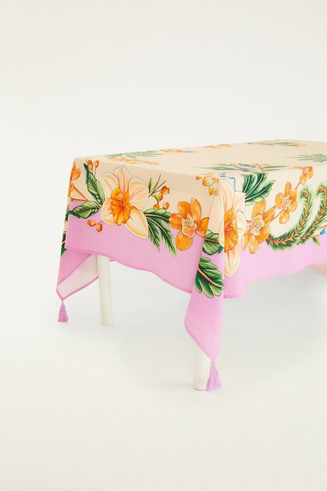Multicolor Floral Nature Tablecloth