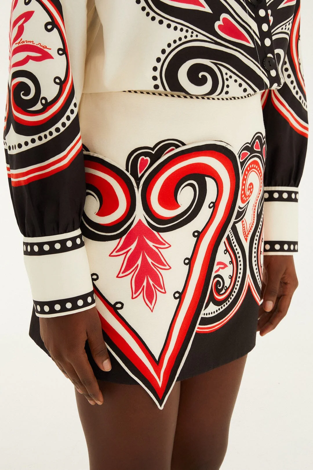 Off-White Graphic Ainika Mini Skirt - Image 2