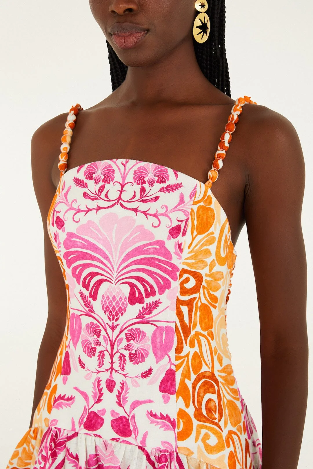 Off-White Santorini Euroflax™ Premium Linen Midi Dress - Image 2